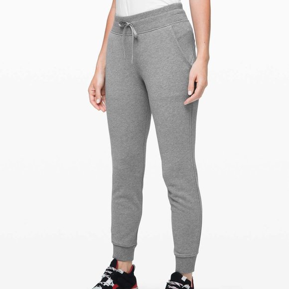 lululemon athletica Pants - Lululemon Heathered Core Medium Gray Warm Down Jogger II  28" 4